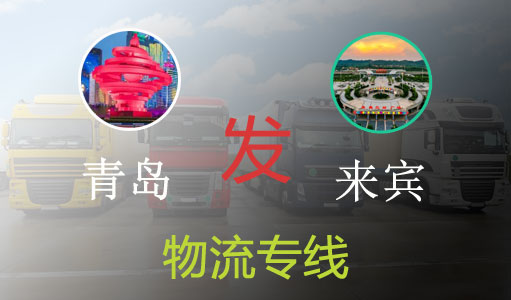 青岛到来宾物流专线